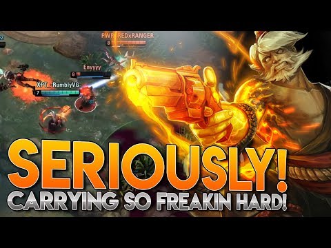 HOW HARD DO I HAVE TO CARRY!? Vainglory 5v5 [Ranked] Gameplay - Ringo |WP| Bot Lane Gameplay