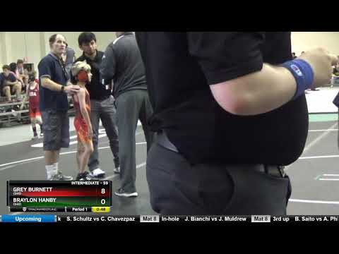 Intermediate 59 Grey Burnett Ohio Vs Braylon Hanby Ohio