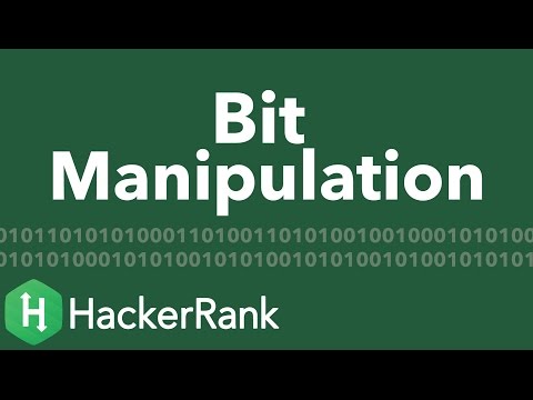 Algorithms: Bit Manipulation