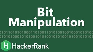 Algorithms: Bit Manipulation