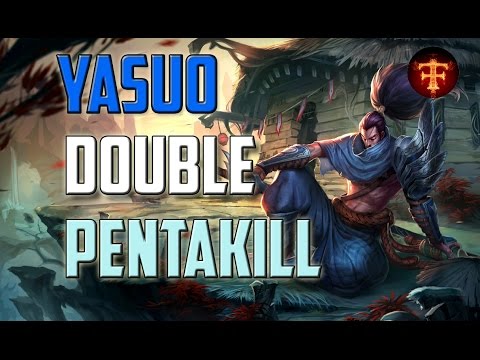 Yasuo Double Pentakill (with "NA Flash") | League of Legends