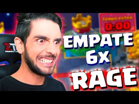 RAGE RECORD DE EMPATE NO CLASH ROYALE