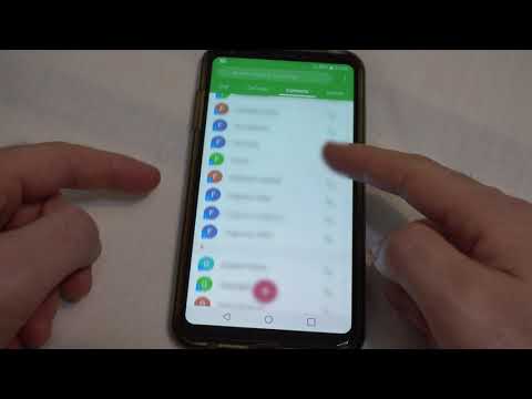 How to hide duplicate contacts on Android phone? (LG V30+)