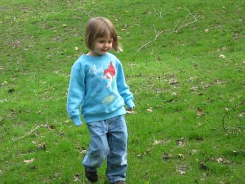 Emily at the botanical garden!