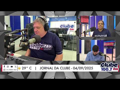 Jornal da Clube - 04/09/2025 - Edição do Almoço