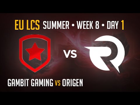 Gambit Gaming vs Origen HIGHLIGHTS | Week 8 Day 1 EU LCS Summer Split 2015 S5 | GMB vs OG W8D1