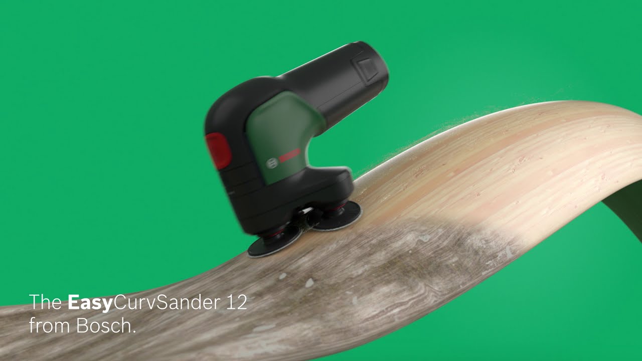 Bosch Akku-Tellerschleifer EasyCurvSander 12 Kit