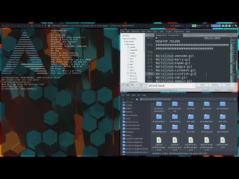 ArcoLinux : 3088 How to create an ArcoLinuxB Hypr from scratch - for distrobuilders