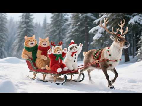 Kittens' Dream Comes True! Cat Family's Magical Aurora Trip 🌌🐱 Heartwarming Christmas Special