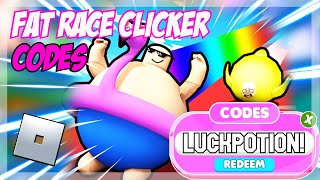 (2022) **NEW** 🍔 Roblox Fat Race Clicker Codes 🥚 ALL *3M EGG* CODES!
