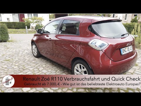 Renault Zoe R110 - Verbrauchsfahrt und QuickCheck - Wie gut ist das beliebteste Elektroauto Europas?