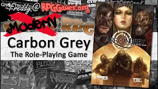 Carbon Grey (Magnetic Press, 2022) | Modern RPG