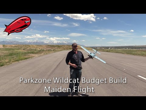 ParkZone F4F Wildcat Budget Build Maiden Flight