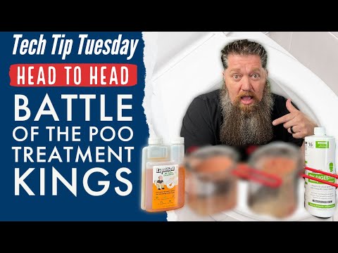 Top 2 RV Black Tank Treatments put to the test! Unique vs. Liquified
