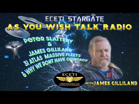 PETER SLATTERY & JAMES GILLILAND 3I ATLAS MASSIVE FLEETS & WHY WE DONT HAVE CONTACT