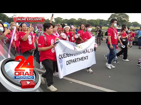 Metro Manila AIDS Walk, isinagawa bilang bahagi ng World AIDS Day; 1,000 katao,… 24 Oras Weekend