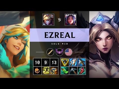 Ezreal Mid vs Irelia - NA Master Patch 25.08
