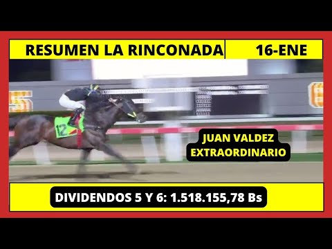RESUMEN COMPLETO👉LA RINCONADA INH HOY VIERNES 16 DE ENERODE 2026