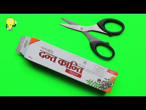 Waste Material Craft Ideas Easy - Toothpaste Box Craft - Best Home Decor Idea - Handmade Craft Video