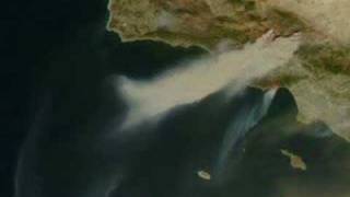 preview picture of video 'NASA Satellites Capture Images of Raging California Wildfire'