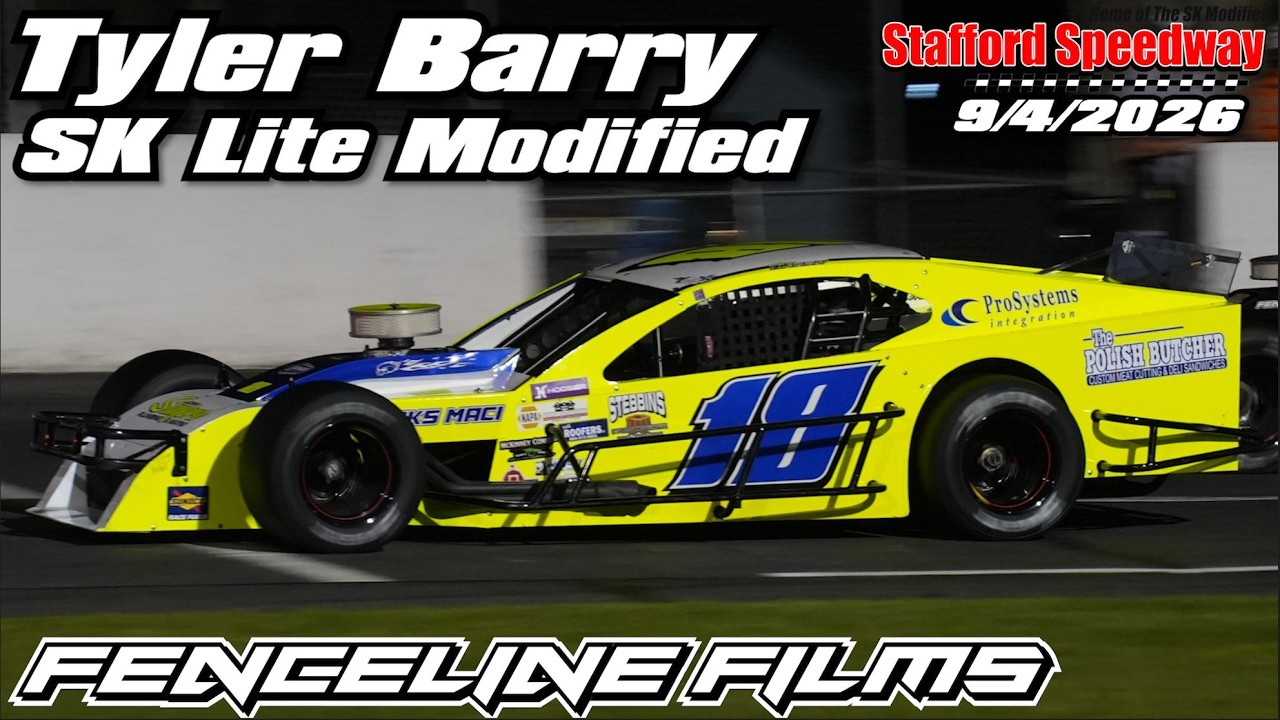Tyler Barry SK Lite Modified Stafford Speedway