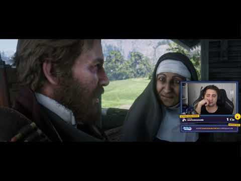 RED DEAD REDEMPTION 2 - Arthur conversando com a Irmã - Alanzoka