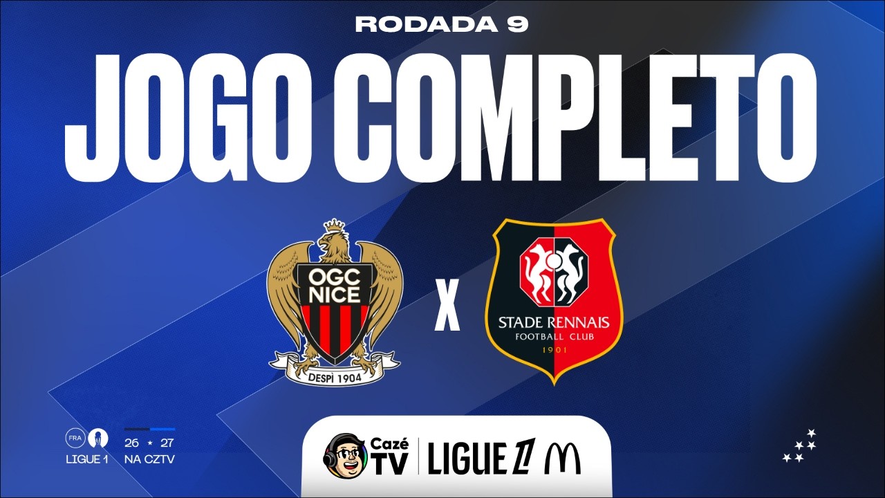 AO VIVO (SOM AMBIENTE): NICE X RENNES | LIGUE 1 26/27 | 9ª RODADA