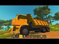A 6x6 Mobile Camper Truck, Incredible Roller Coaster and MORE! - Scrap Mechanic Best Builds