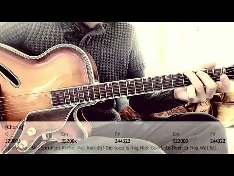 ARCHTOP SERIES | Gitaarles "HET HEKSENLIED" of "ZEVEN HEKSEN" van SESAMSTRAAT