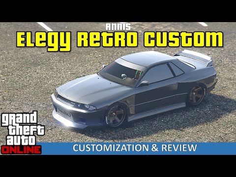 Elegy Retro Custom (Nissan R32/33 Skyline GTR) Customization and Review (GTA 5 Flippin Cars Ep. 27)