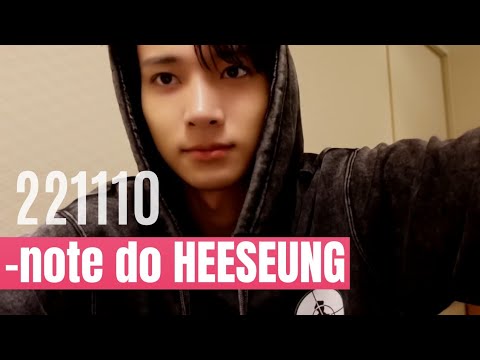 [-note] 221110 HEESEUNG - ENHYPEN (엔하이픈) | Legendado PT-BR