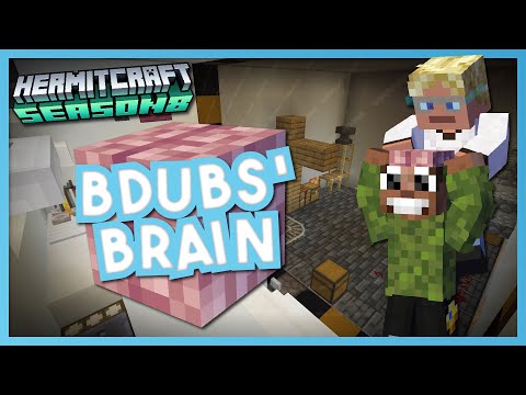 Inside Bdubs' BRAIN!!! - Minecraft Hermitcraft Season 8 #7