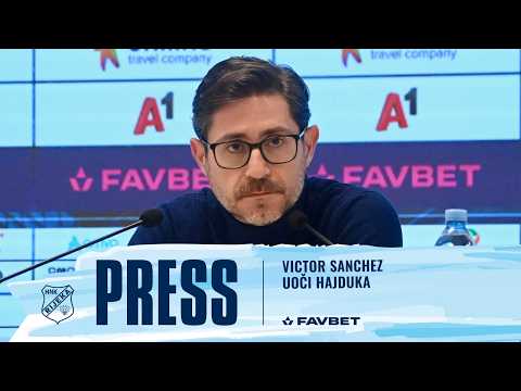 Victor Sanchez uoči Hajduka - 23. kolo (2025./26.)