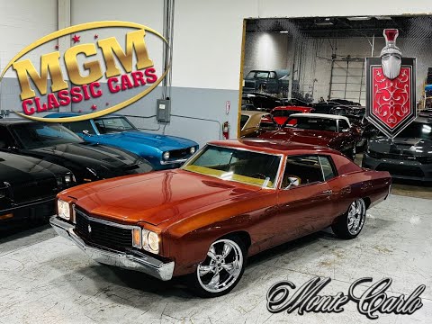 1972 Chevrolet Monte Carlo-SOLD
