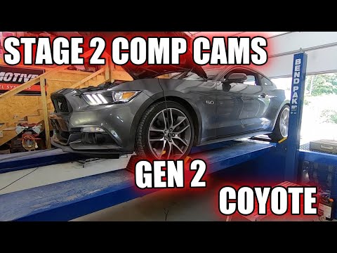 This Impressed me! Stage 2 Comp Cam 17 Mustang GT on the dyno on 93 pump!