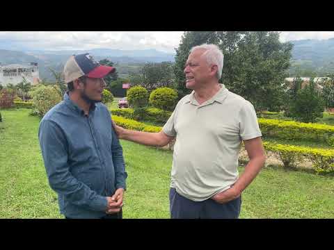 Hernan Andrade Visitó el municipio de La Argentina Huila 