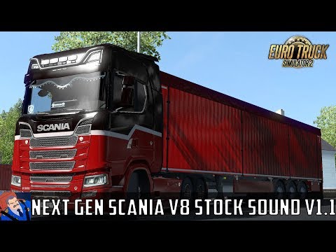 [ETS 2 1.32] Next Generation Scania V8 Stock Sound V 1.1 by Kapitan Kreichbaum