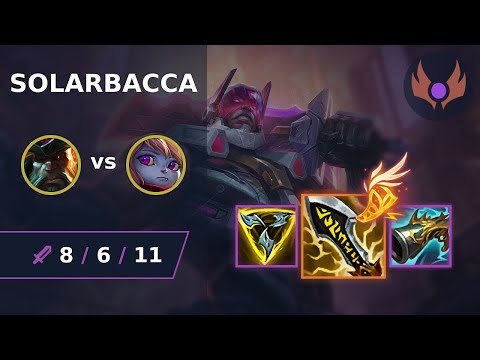 [ solarbacca ] Gangplank TOP vs Poppy | NA MASTER | LOL Season 2024