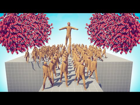 100x MUMMY + GIANT vs DUO GODS - TABS | Totally Accurate Battle Simulator 2022