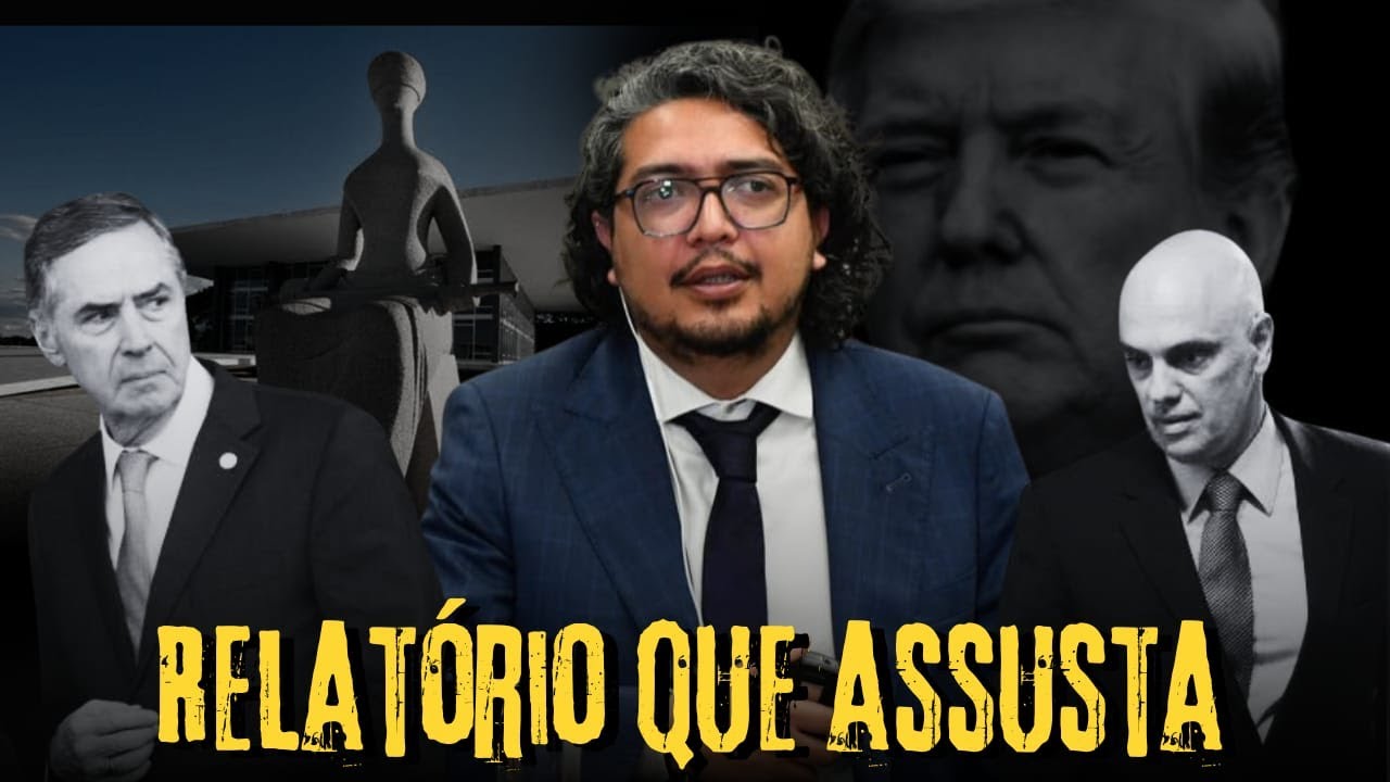 LIVE 1646: A PREOCUPÁÇÃO DO STF COM O RELATÓRIO A OEA