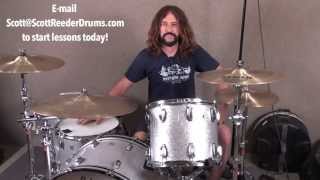 Online drum lessons by SCOTT REEDER (Fu Manchu, Social Distortion)