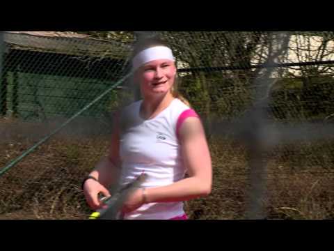 Nachwuchs-Tennistalent Franziska Kommer
