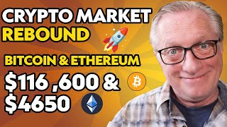 Crypto Market Rebound: Bitcoin & Ethereum Hit 3-Week Highs 🚀