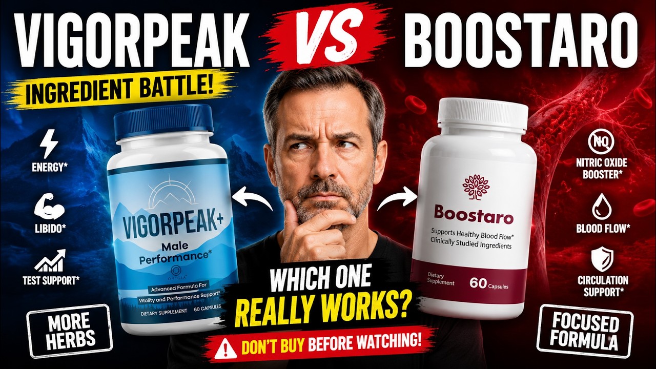 💊 VIGORPEAK VS BOOSTARO: WHICH ONE ACTUALLY WORKS? (HONEST INGREDIENT COMPARISON) VIGORPEAK REVIEW