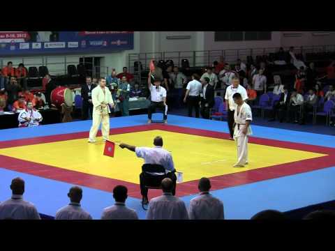 Komanov ALeksandar -- Turganbaev SerikboL 09.06.12 KWU www.kyokushin.su