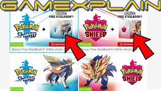 You Can Now Preload Pokémon Sword & Shield! Digital Version Comes With...A Steelbook??
