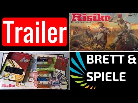 Risiko: Standard (Version 2016) - Brettspiel / Trailer-Unboxing / Deutsch