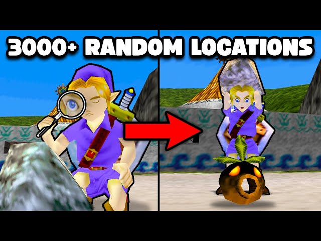 Zelda but Every Single STONE is Randomized