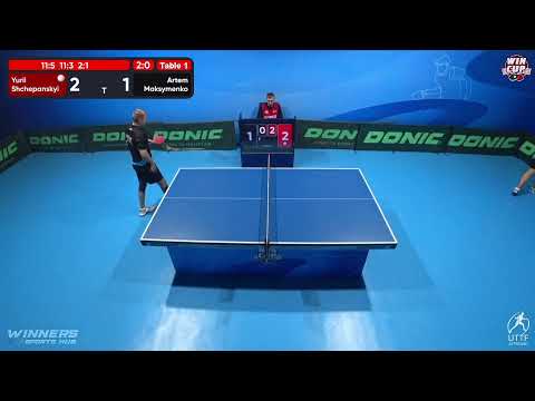 16:30 Yurii Shchepanskyi 3-0 Artem Maksymenko West 3 WIN CUP 07.12.2022 | TABLE TENNIS WINCUP