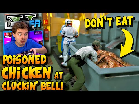 LSPDFR GTA 5 Police Mod 👮 Who poisoned the chicken at Cluckin' Bell? #GTA5LSPDFR #LSPDFR #GTA5Mods